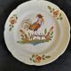 Eastern earthenware plate.