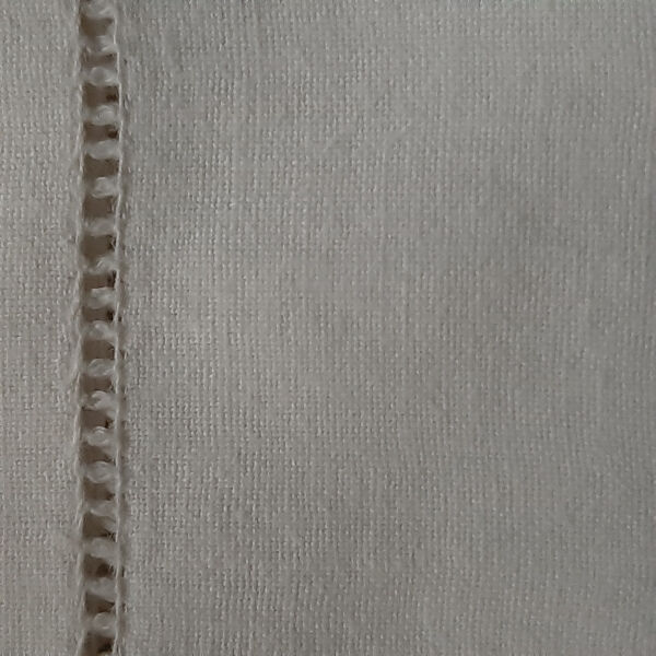 Old embroidered and crocheted tablecloth