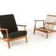 Fauteuil scandinave style Dux « Vejvad » | design vintage