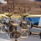 60's smoked port glass