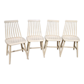 Set of 4 scandinavian style chairs