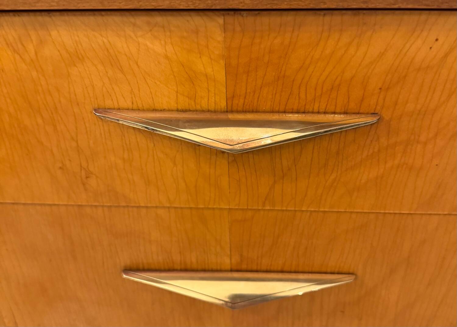 Vintage Scandinavian console sideboard