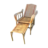 Rattan armchair