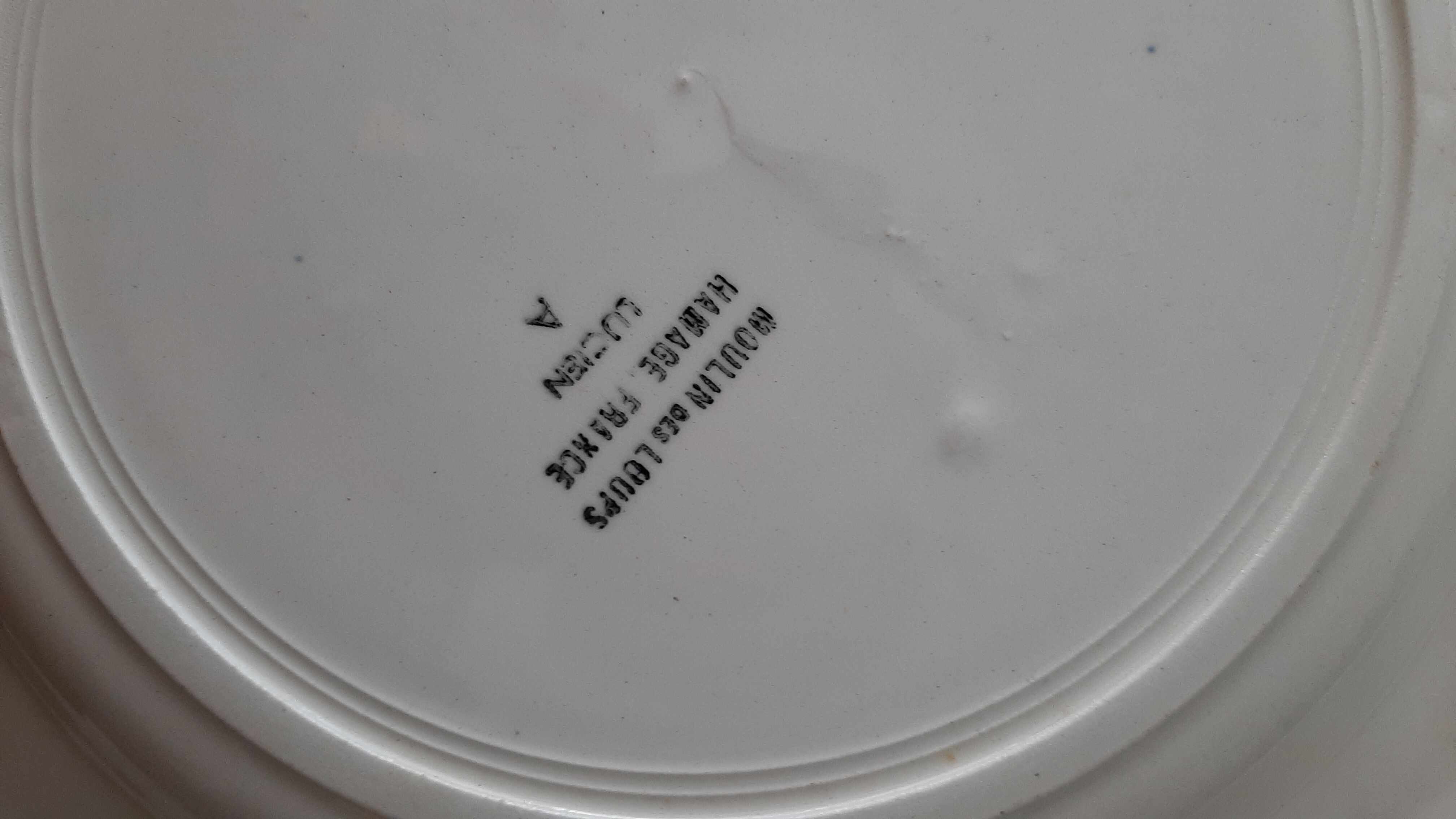 Lot of 2 retro plates