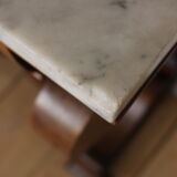 Console XIXème plateau en marbre