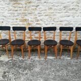 Set of 12 bistro chairs