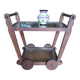 Modernist tea trolley from the 1930s Netherlands