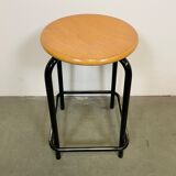 Vintage industrial italian stool, 1970s