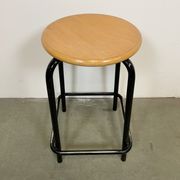 Vintage industrial italian stool, 1970s