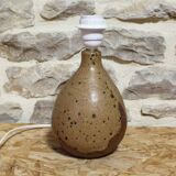 Glazed stoneware lamp base