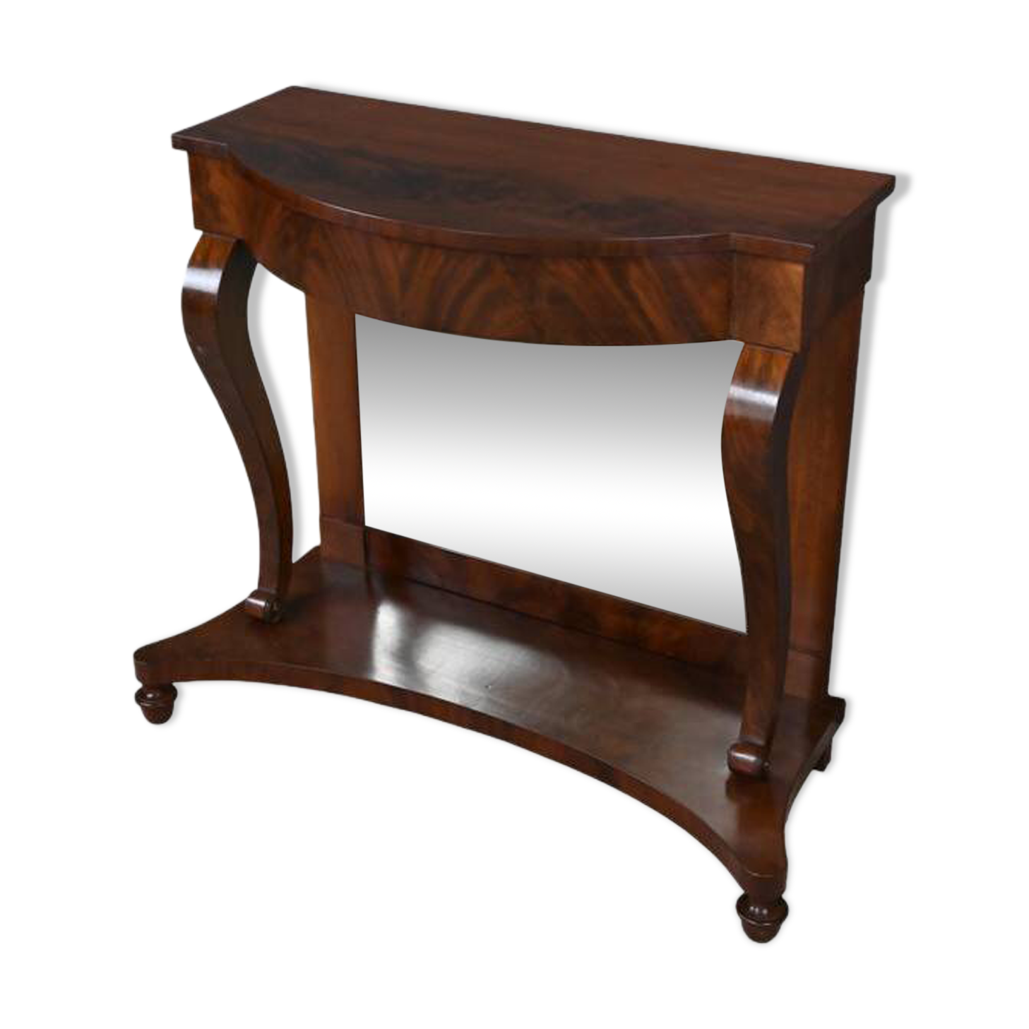 Mahogany console, Restoration period – first part of the 19th century