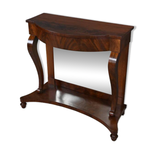 Console en acajou, époque
