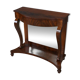 Mahogany console, Restoration period – first part of the 19th century