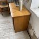 80s pine chest of drawers, mountain furniture