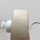 Bauhaus style wall lamp with opaline globe