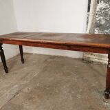 Wooden bistro bench