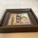 Small spring landscape painting in oil on isorel, signed.
