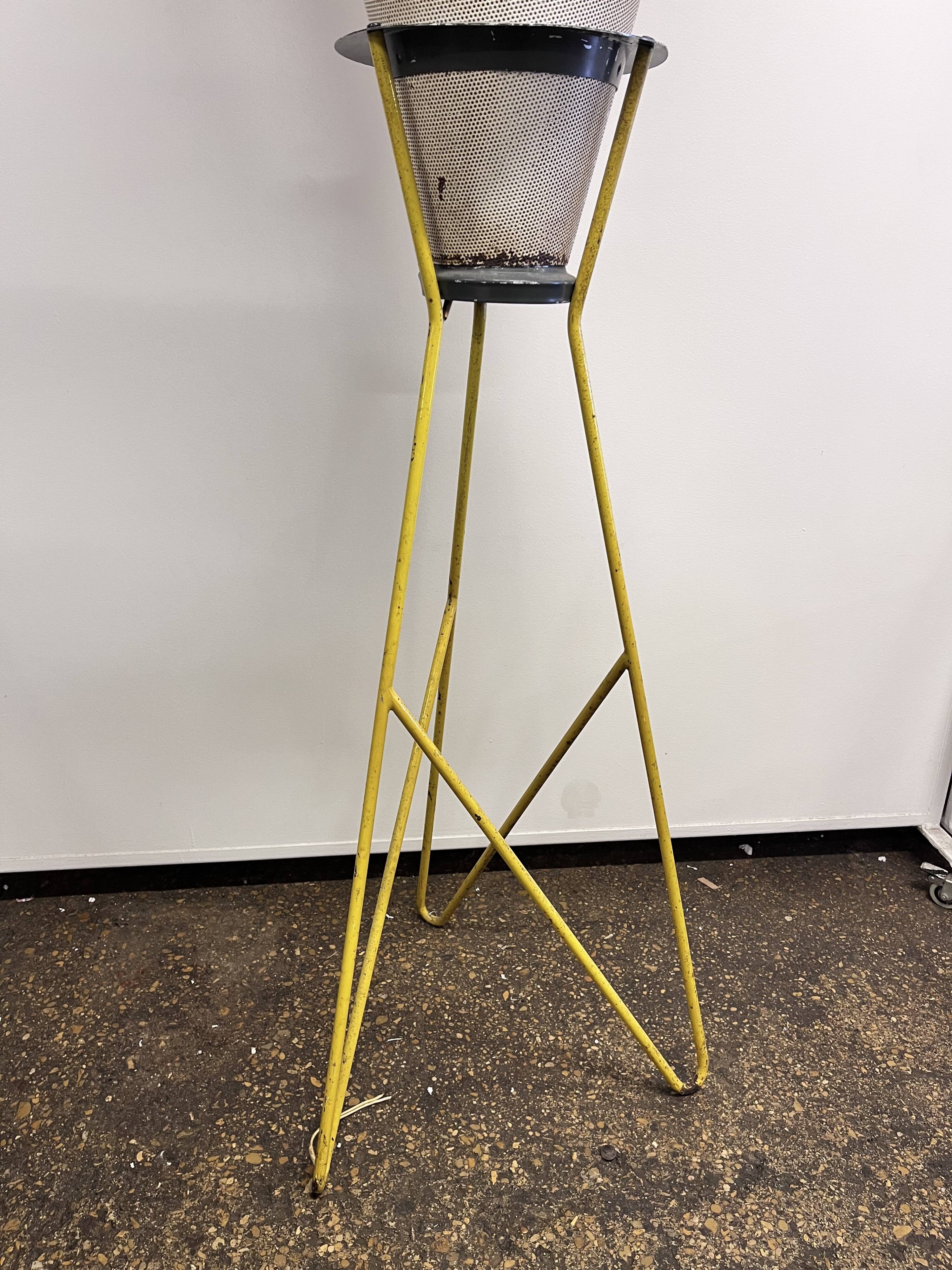 Very rare vintage Perfolux floor lamp by designers Hiemstra & Evenblij, Ed