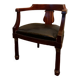 Office Armchair, Empire Style, Mahogany.