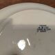 Assiettes plates porcelaine Terre de fer Vaisselle ancienne vintage dp1021f54 lot de 3