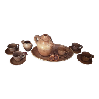 Salins stoneware coffee set