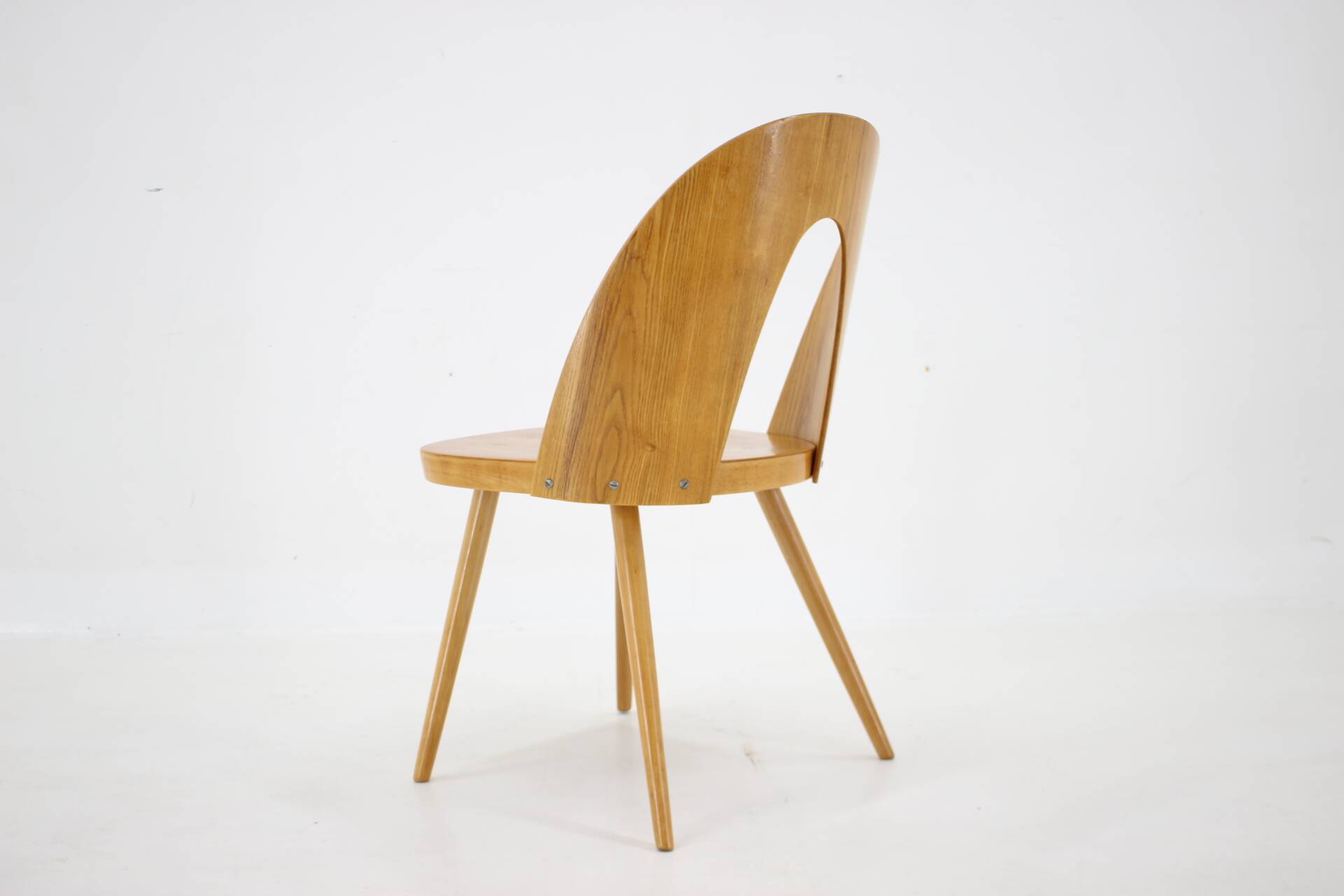 1960s Antonin Suman Chair in Walnut ,Czechoslovakia