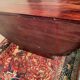 Vintage half-moon drawer console