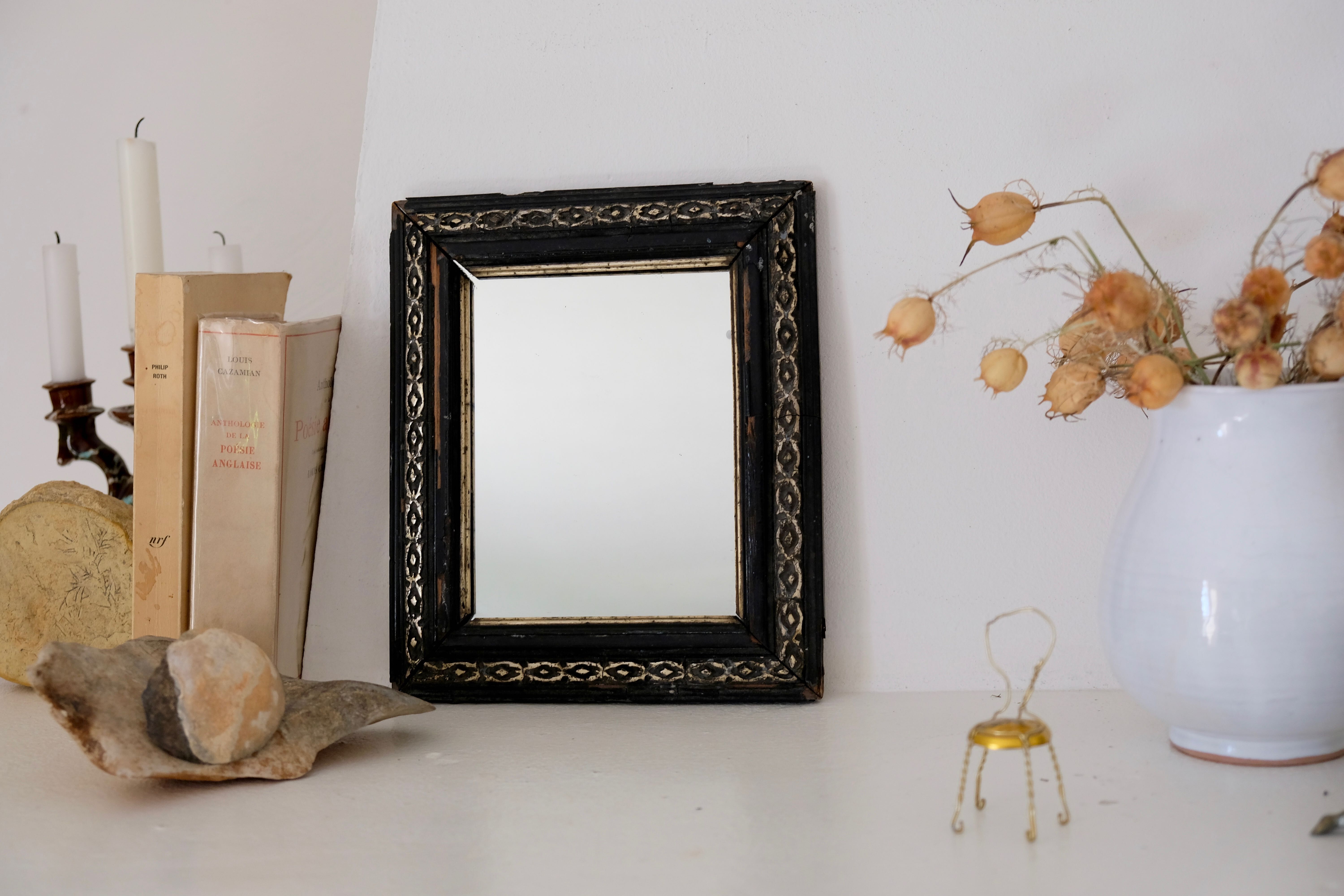 Ancient mirror Napoleon III 19th century