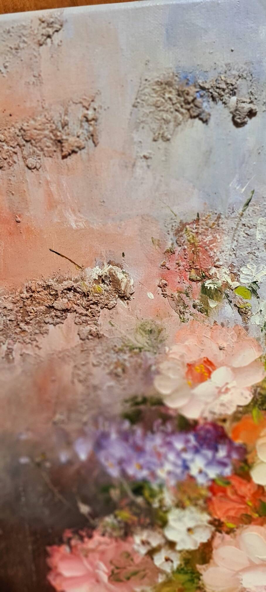 Huile sur toile d'Edmon Sanders