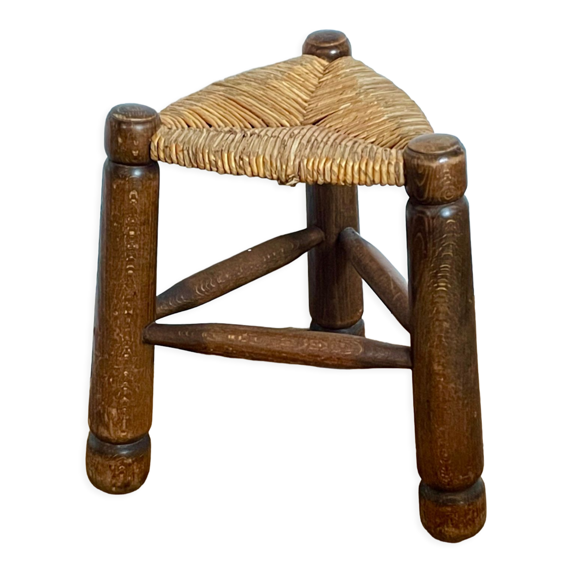 Brutalist tripod stool