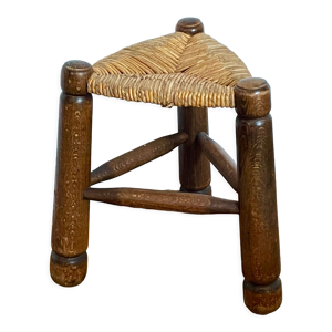 tabouret tripode brutaliste