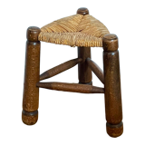 Brutalist tripod stool