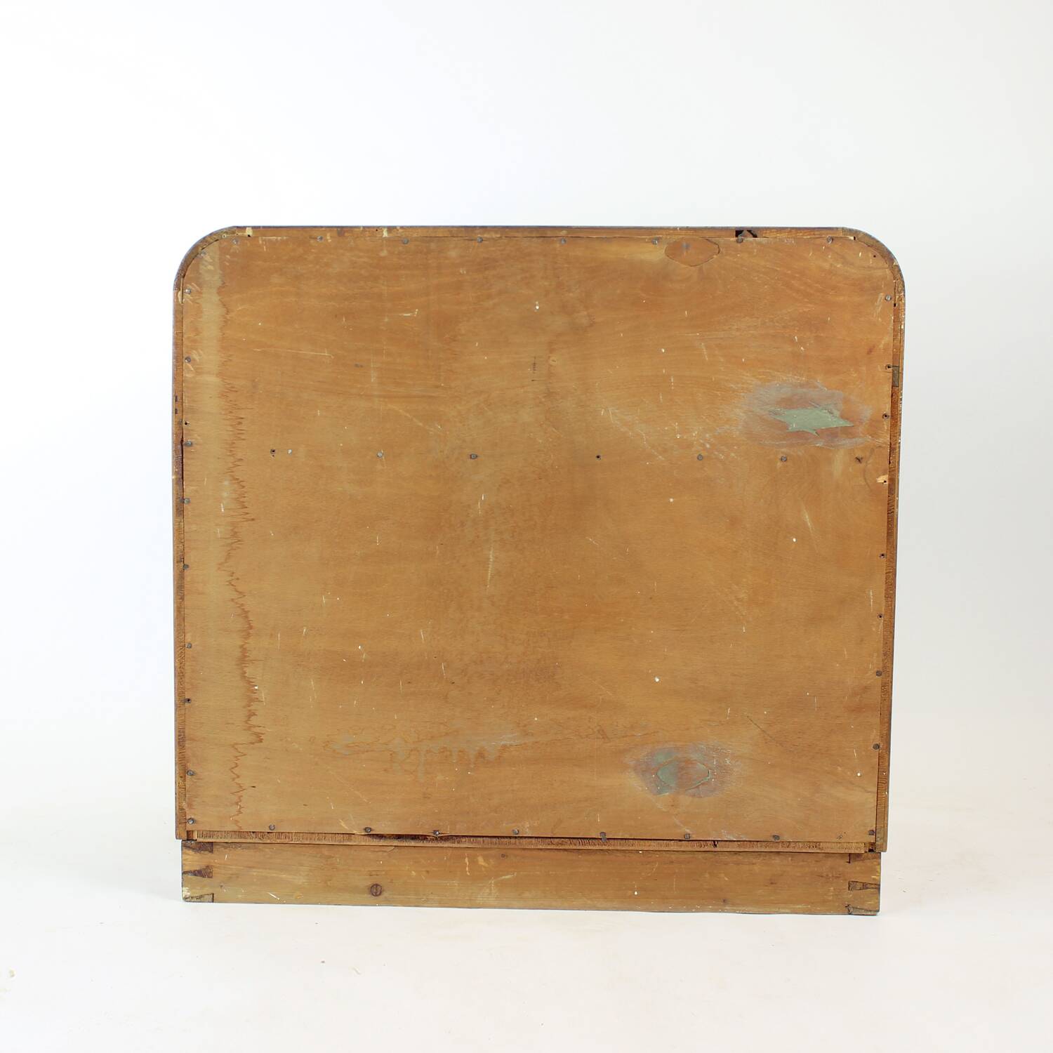 Art Deco Sideboard / Dry Bar In Walnut, Czechoslovakia 1930s