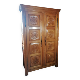 Armoire d'ébéniste bois massif