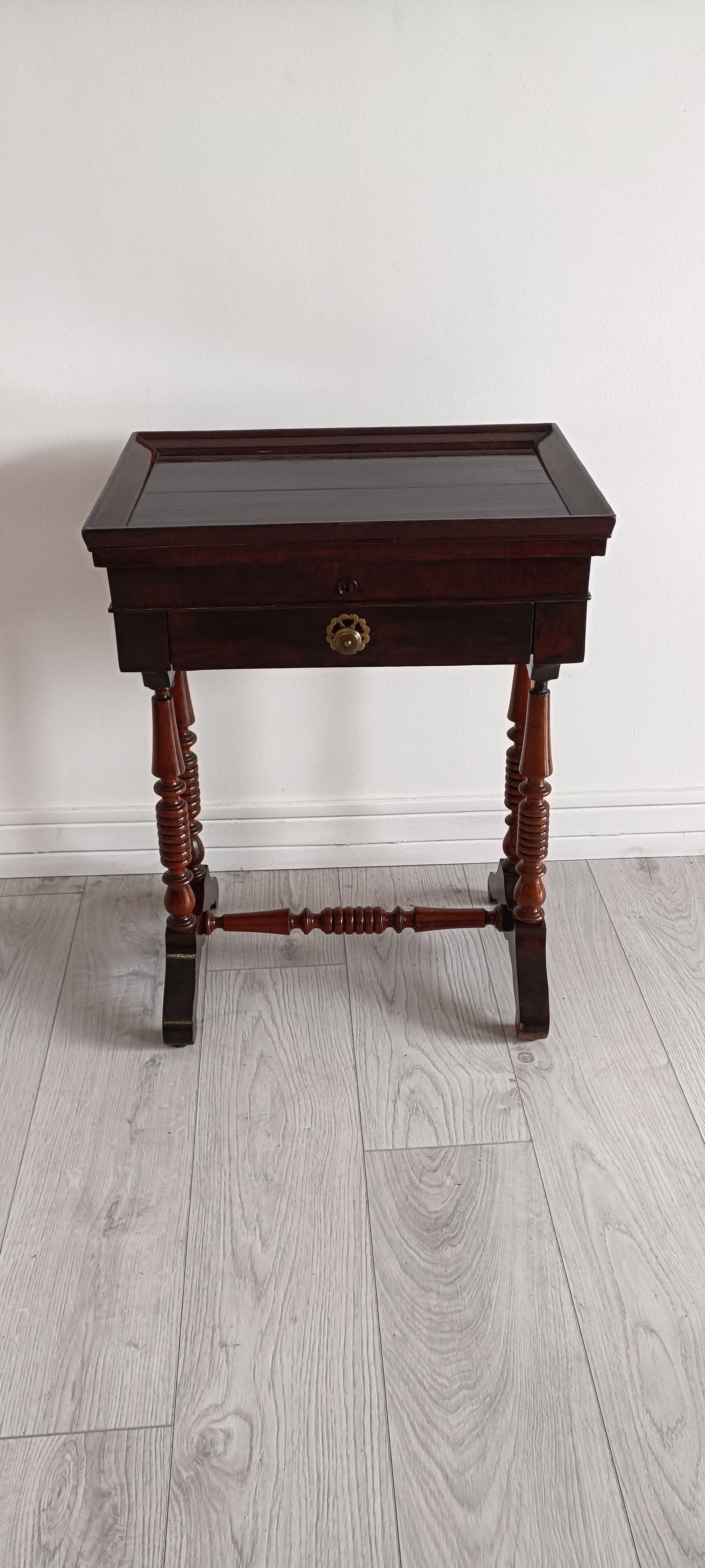 19th century mahogany worker