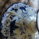 2 antique compotiers in Creil and Montereau ironstone.