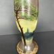 Vase en verre émaillé