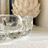 Saint Louis ashtray in chiseled crystal