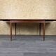 1960s 1970s Teak Extendable Dining Table Made in Denmark Danish Design