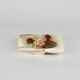 Pink onyx smooth trinket dish