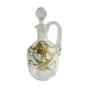 Carafe ewer colorless enamelled fine gold, Empire style: Eagle and louis XVI knot