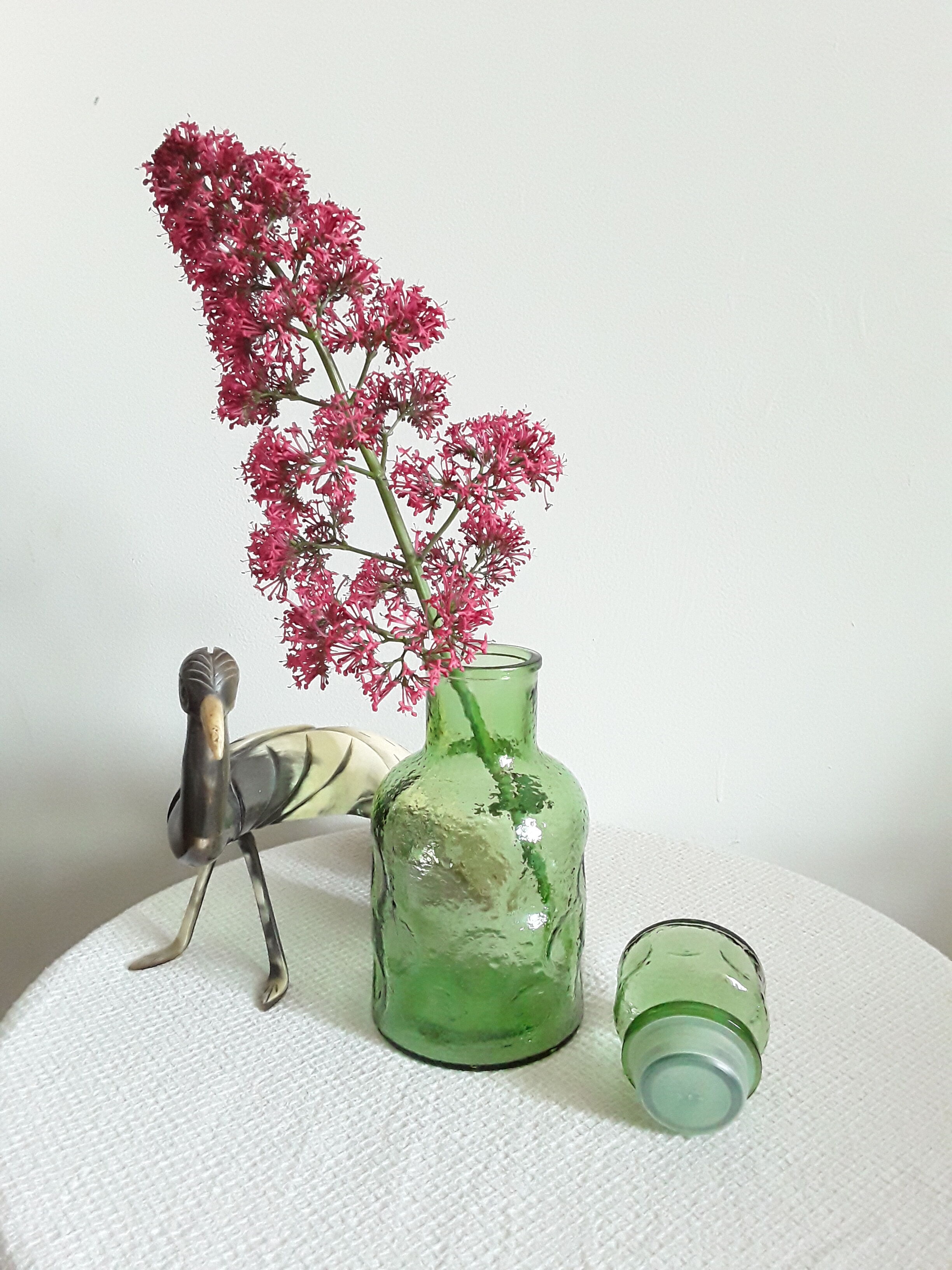 Carafe 1970 bubble glass