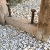 Solid wood carver's workbench