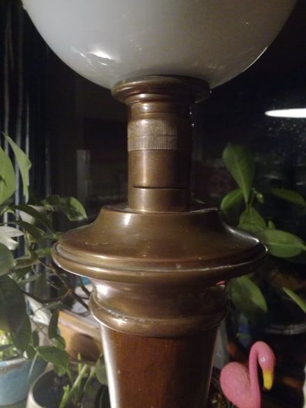 1930 Mazda Art Deco lamp