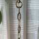 Louis XV cage chandelier gilded bronze with 3 lights twentieth era