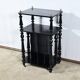Small music cabinet in blackened pear wood, Napoleon III style – 1900