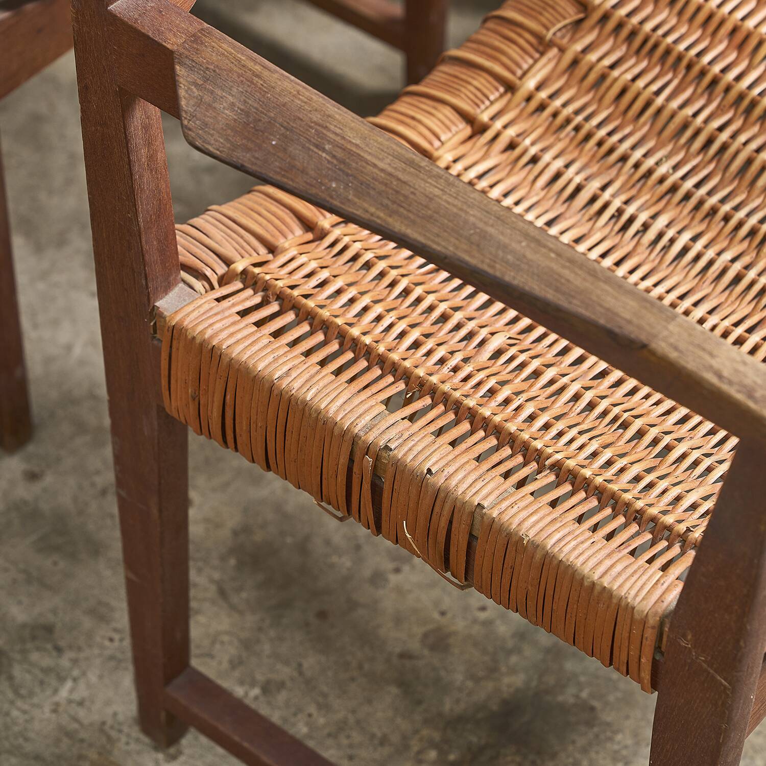 6 fauteuils Peter Hvidt & Orla Molgaard-Nielsen pour Soborg