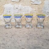 Set of 4 Pernod glasses