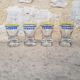 Lot de 4 verres Pernod