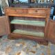 Two-door walnut buffet from Piedmont, 18th century